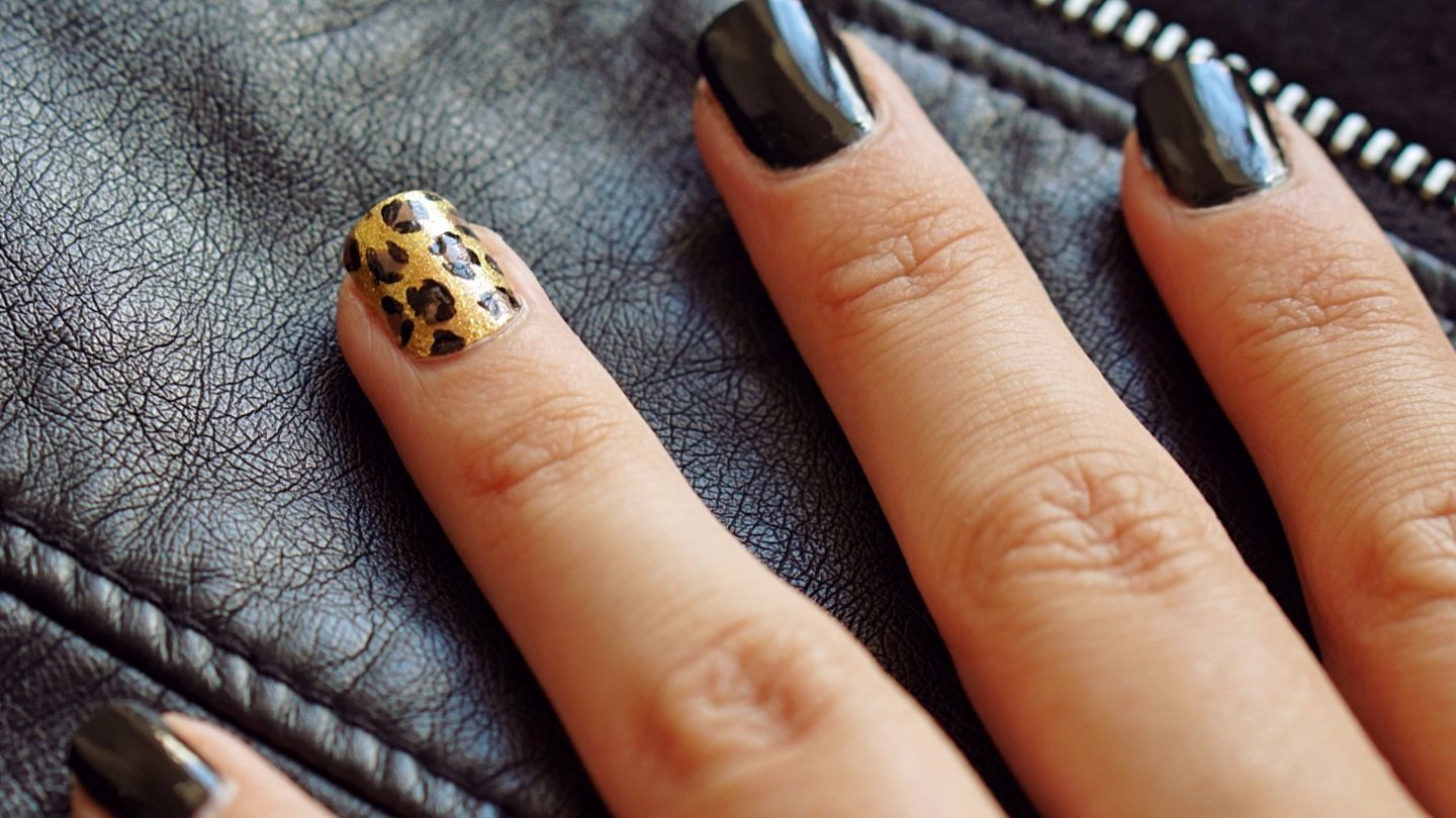 Nail art leopard BonjourBlondie