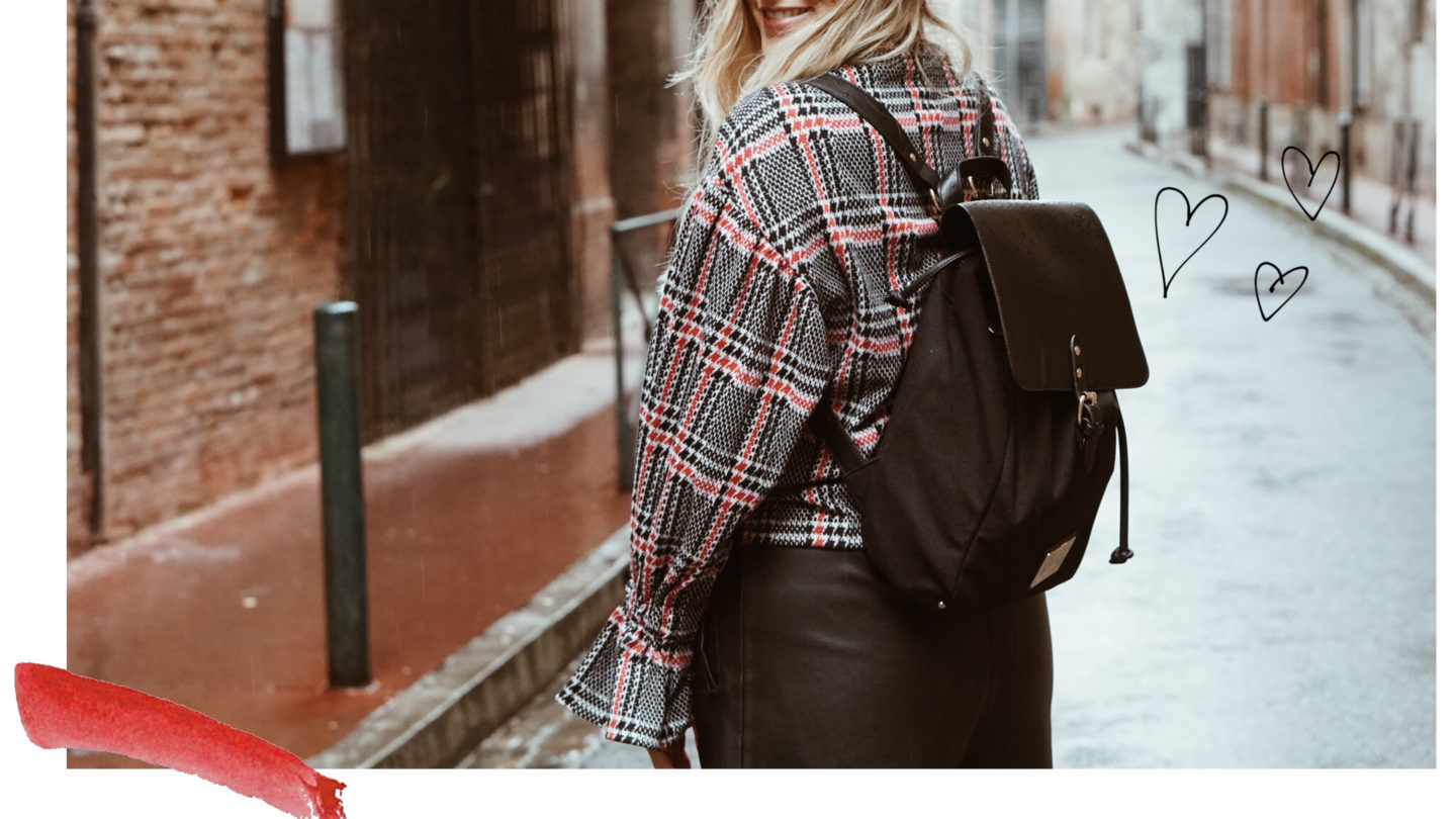 Gaston Luga Backpack Beret BonjourBlondie