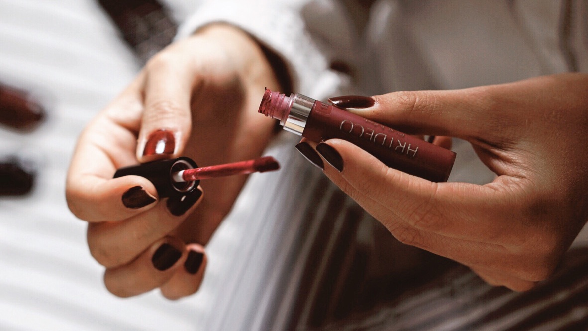Art Deco Maquillage Automne rouge à lèvres liquide matte