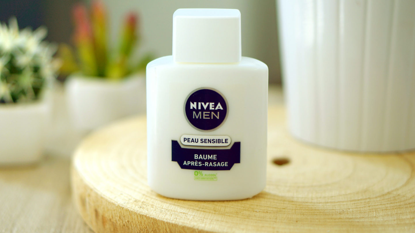 Le baume après rasage Nivea Men en base de maquillage