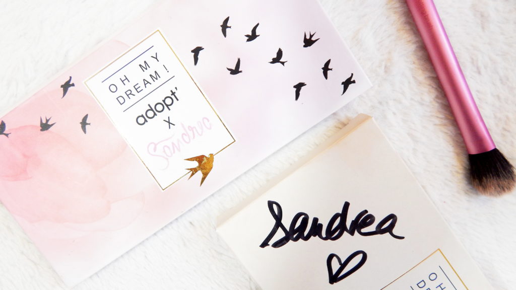 REVUE | La palette Oh my dream ! Adopt’ x Sandrea