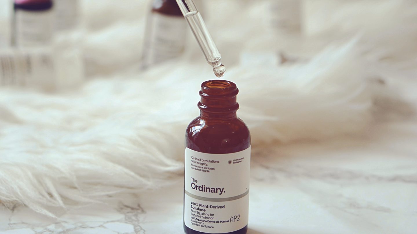 Cosmétiques The Ordinary squalane avis de BonjourBlondie