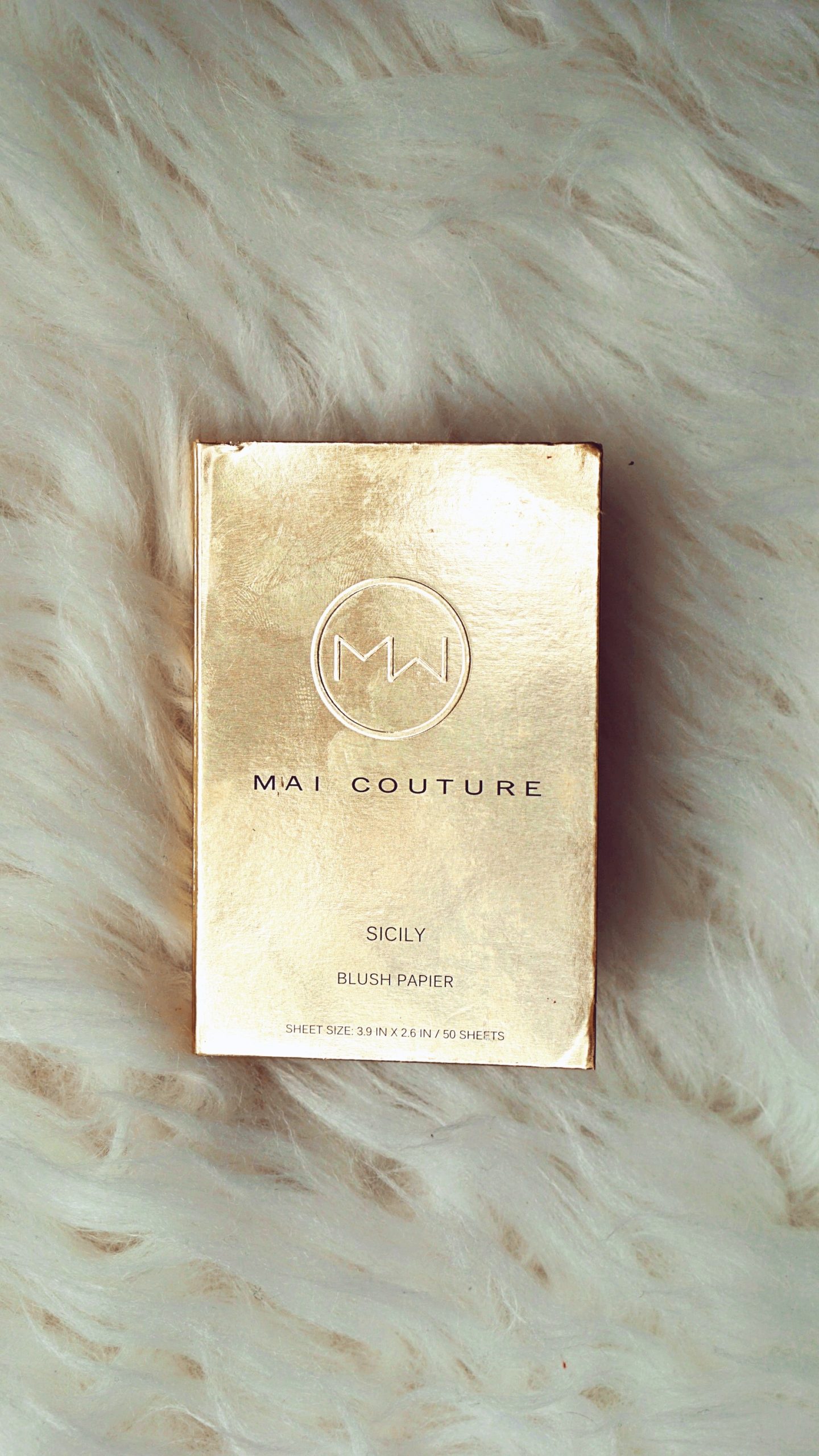 Mai Couture Un blush en papier ? BonjourBlondie
