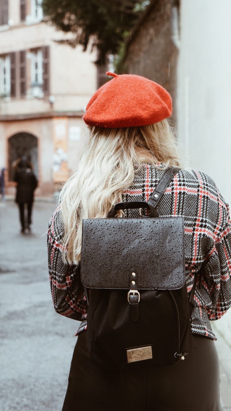 Gaston Luga Backpack Beret BonjourBlondie