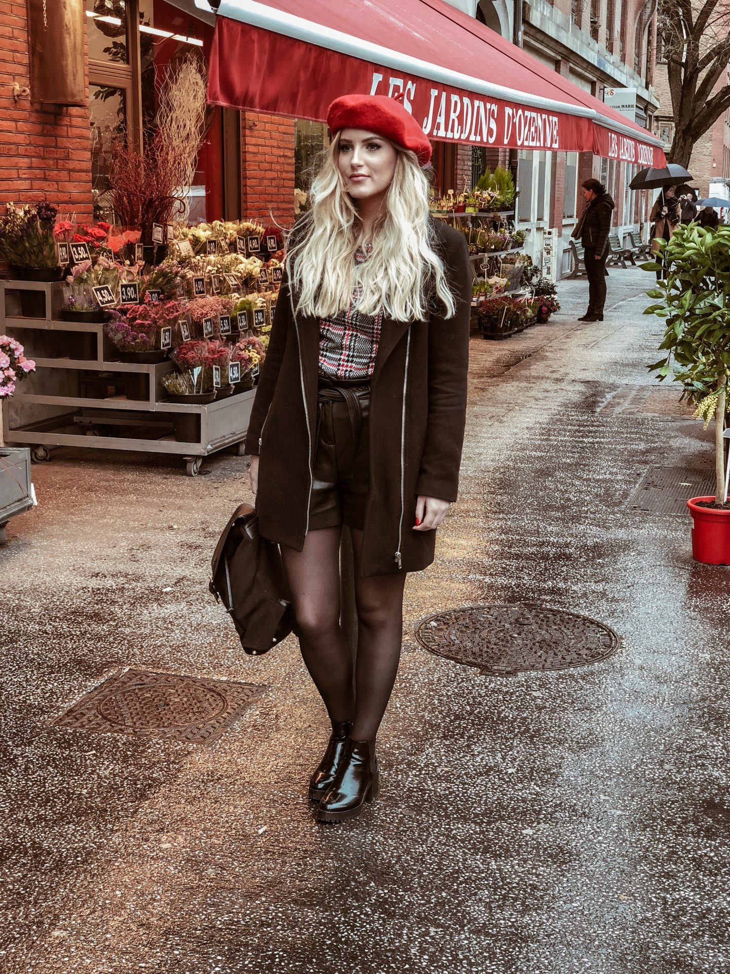 Gaston Luga Backpack Beret BonjourBlondie