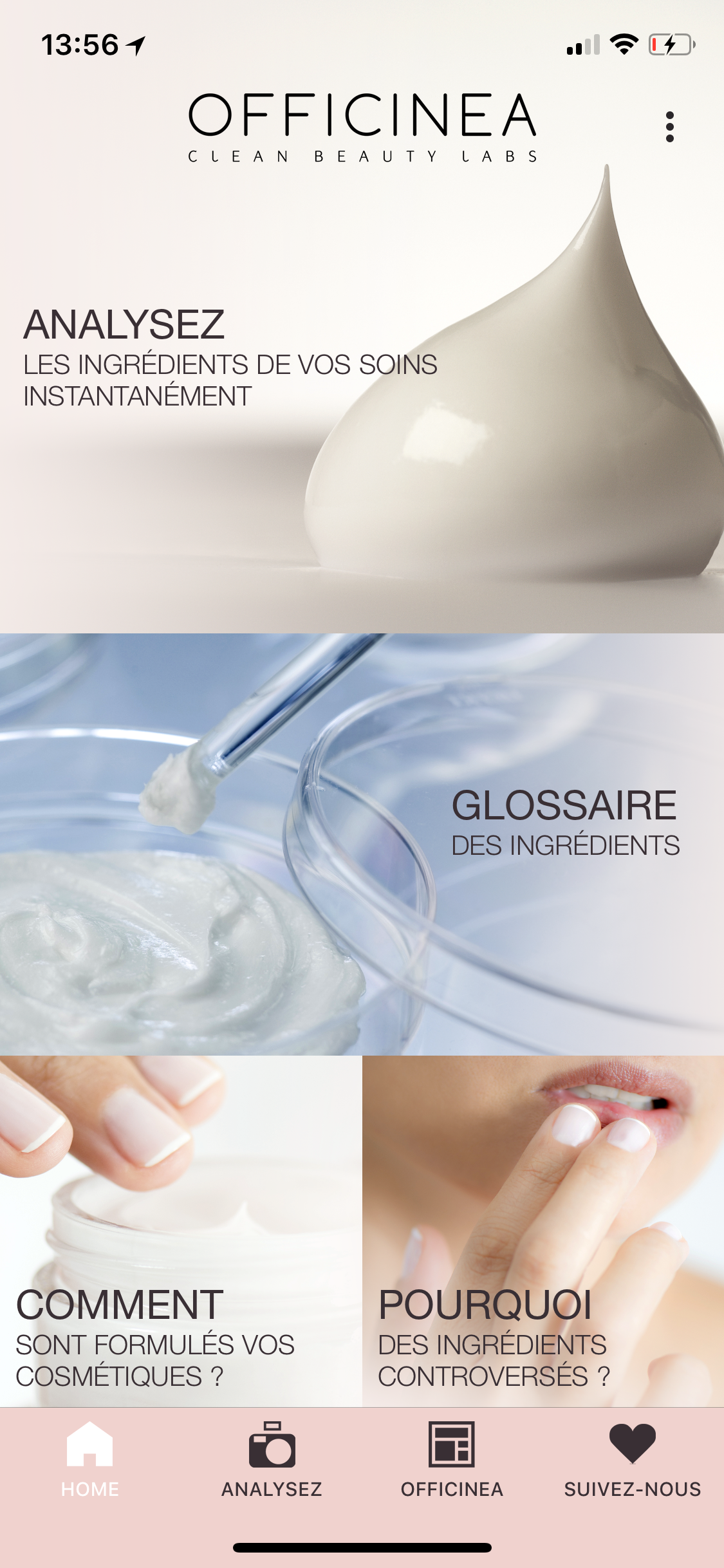 Application Clean Beauty