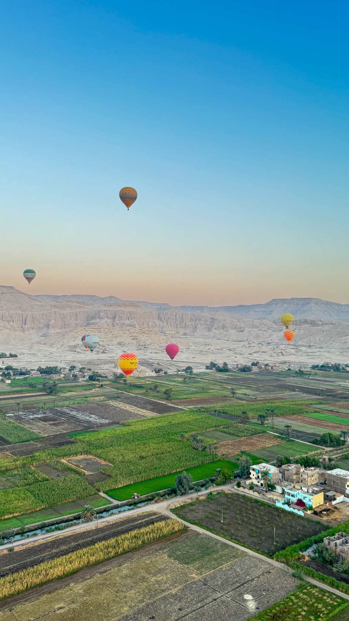 louxor montgolfiere