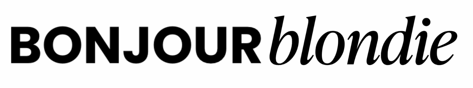 BonjourBlondie