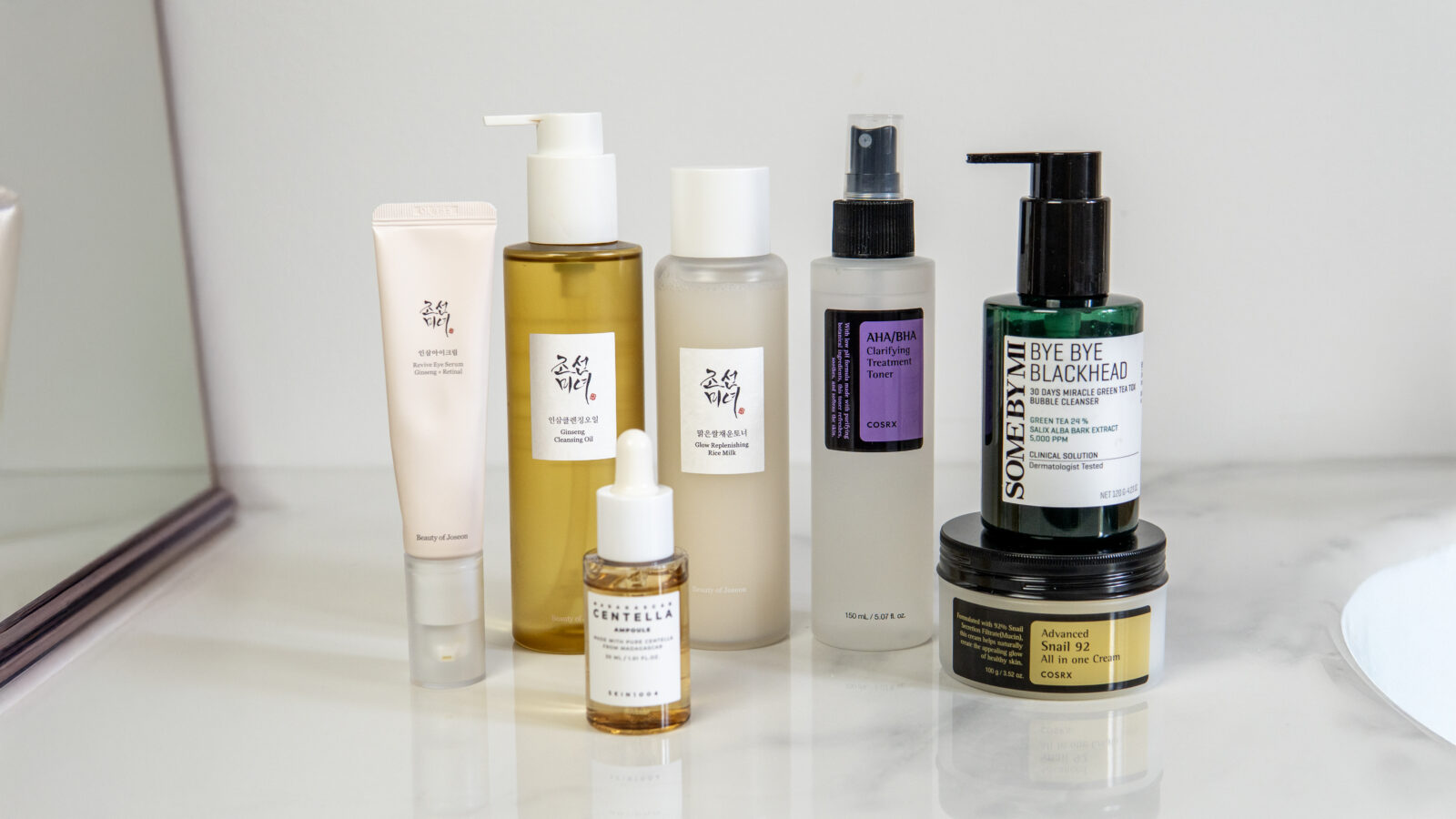 Routine K-Beauty pour une peau glass skin hydratée